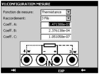 THERMYS 150 - Calibrateur de température / thermomètre étalon 2 voies de haute précision