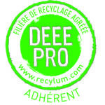 AOIP recycle vos instruments - Logo DEEE pro adhérent - AOIP