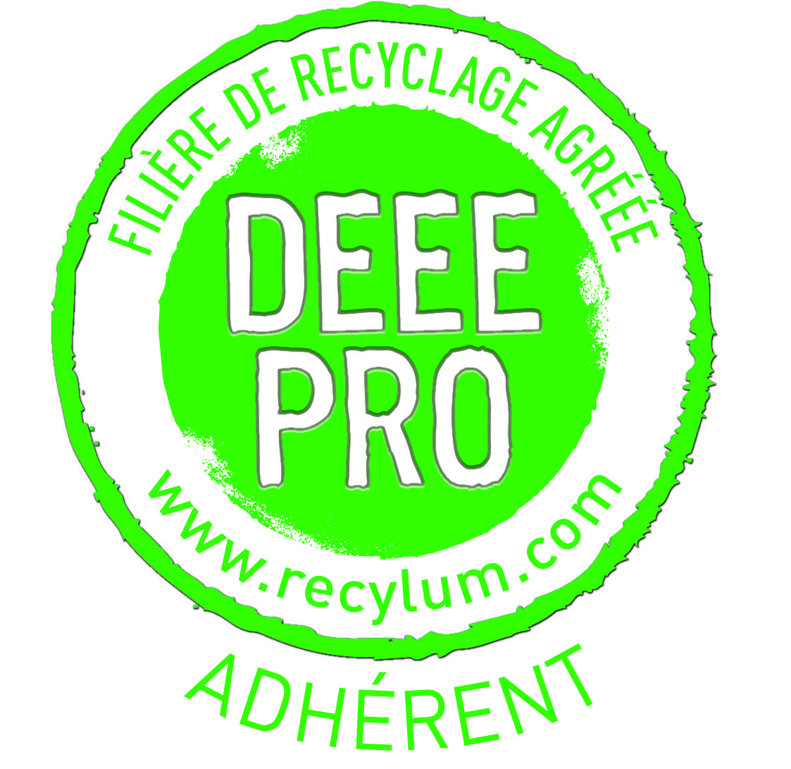AOIP recycle vos instruments - Logo DEEE pro adhérent - AOIP