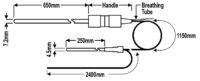 Thermocouple Platine / Or de référence - schéma