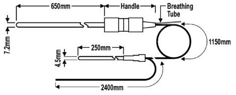 Thermocouple Platine / Or de référence - schéma