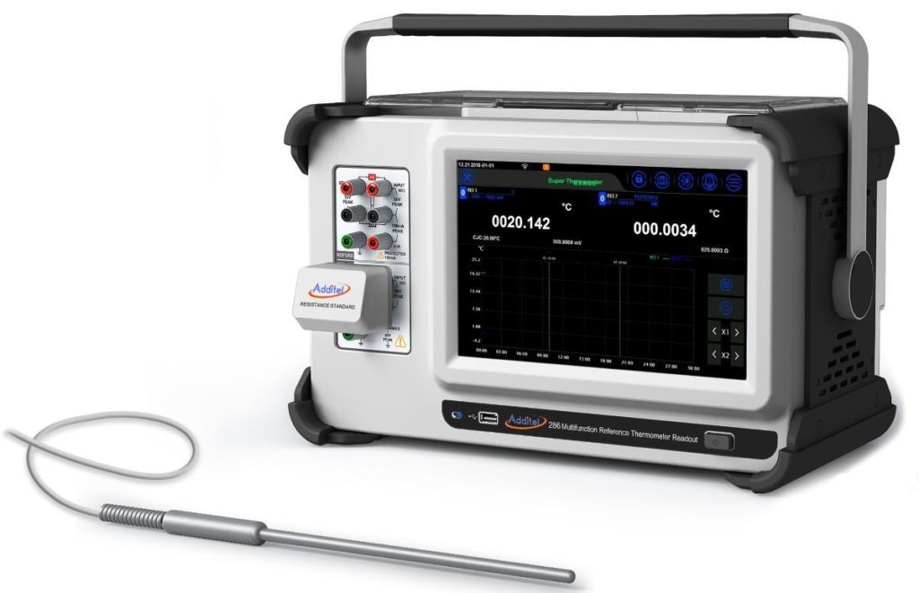 ADT 286: thermomètre de référence - adt286 with probe 1 - AOIP