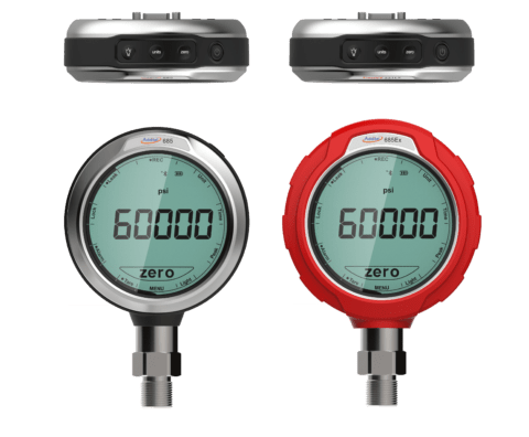 Manomètre numérique de pression avec interface RS-232 et logiciel