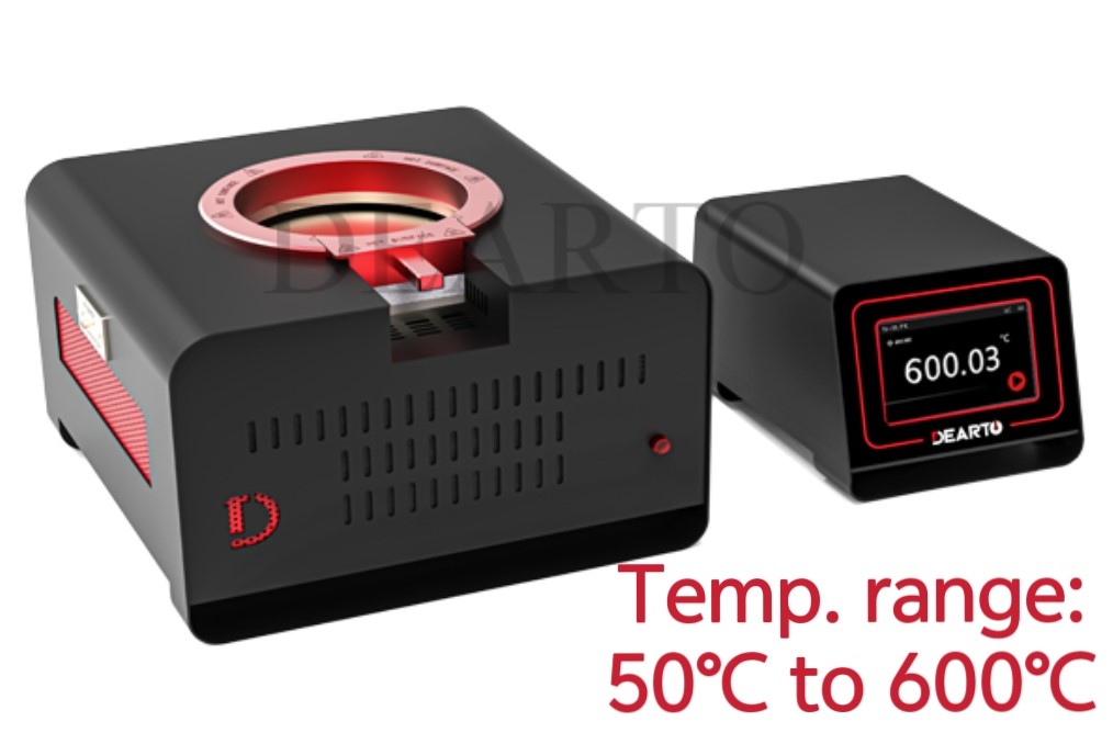 Calibrateur de température de la sonde de surface DTZ-XXXBG (35°C à 600°C)
