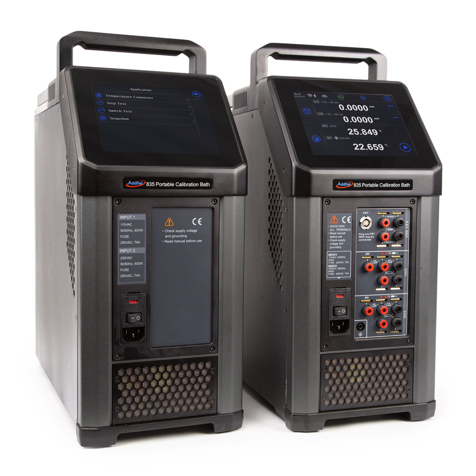 ADT835 Bain d'étalonnage portable Additel - ADT835 nonPC PC - AOIP